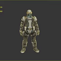Sci-Fi Armor Alien Armor Sci-Fi Armor High-Tech Armor Futuristic Armor Alien Warrior Armor 3d model