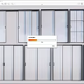 Various Sliding Door Designs With Glass Panels And Louver Styles For Interior