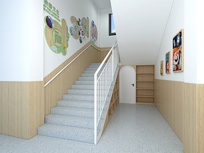 Kindergarten Staircase model