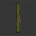 Rocket rocket launcher to air weapon to air missile shoulder missile shoulder rocket 3d model