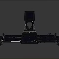 Industrial Mechanical Equipment Component With Metal Frame Support And Structural Parts