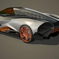 Lamborghini Super Run 3d model