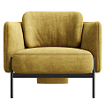 Modern Sofa Chair Single Chair 3d model