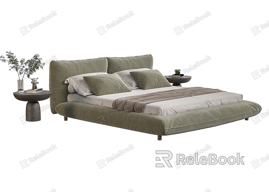 Modern Double Bed model