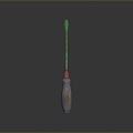 Screwdriver flat screwdriver Phillips screwdriver screwdriver screwdriver tool hardware tool processing tool 3d model