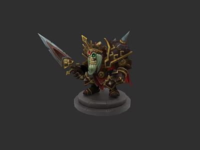 Skeleton King Skeleton King Creatures 3d model Skeleton King Skeleton King Creatures 3d model