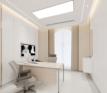 Modern consulting room 3d model