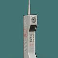 Phone Big Brother Mobile Phone Old Style Phone 3d model