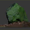 Rock Block Rock Block Rock Specimen Boulder Big Stone Block Rock Stratum Rock Stratum Rock Stratum Rock 3d model