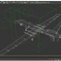 Imagining Enemy PBR US MQ9 Predator Reaper Reaper UAV MQ9 Cha Hit Integrated UAV 3d model