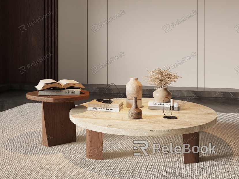 Middle Ancient Style Coffee Table model