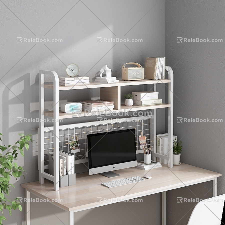 Comfortable Storage Rack Desktop Storage Rack Iron Storage Rack model