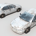 Old car, old car, old car 3d model