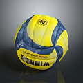 High Quality Yellow Blue WINNER Championship Ball For Sports Tournaments And Games