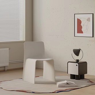 Modern Dining Chair 3d model