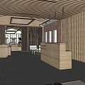 Modern Store Wenchuang Store 3d model