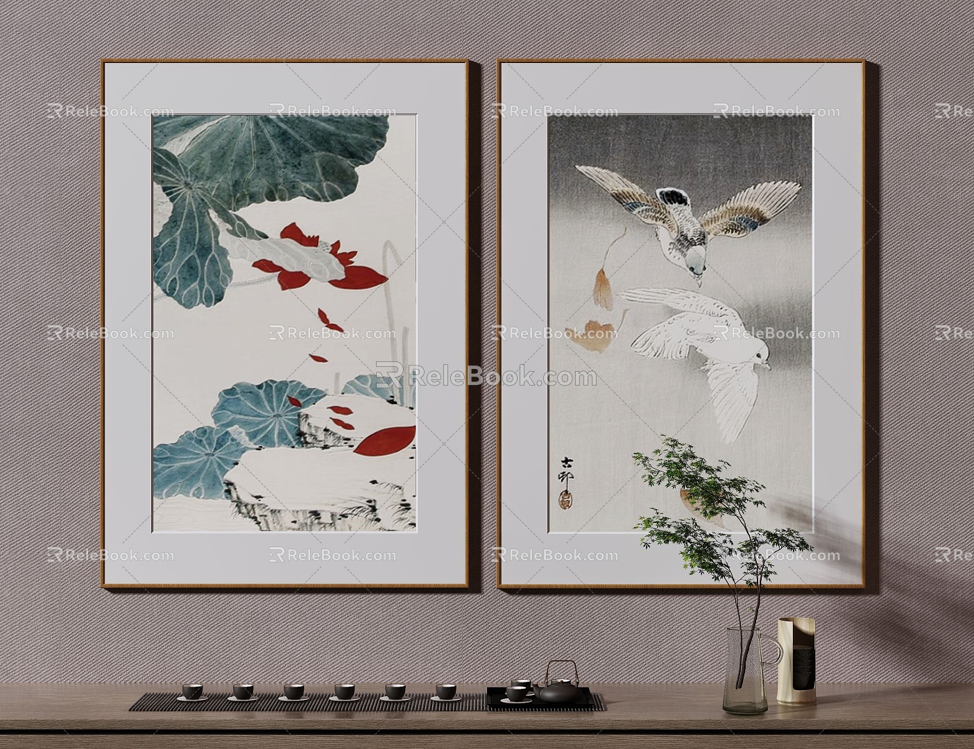 New Chinese Decorative Painting model