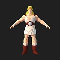 Game Character Dragon Ball Saiya Anime Character Warrior 3d model