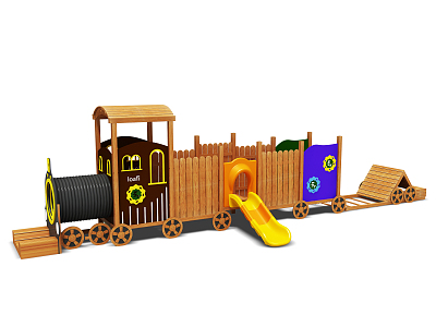 Modern toy train model