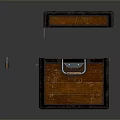 Vintage Wooden Storage Chests Open Closed With Key For Home Essentials