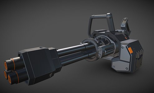 StarCraft Mini Cannon 3d model