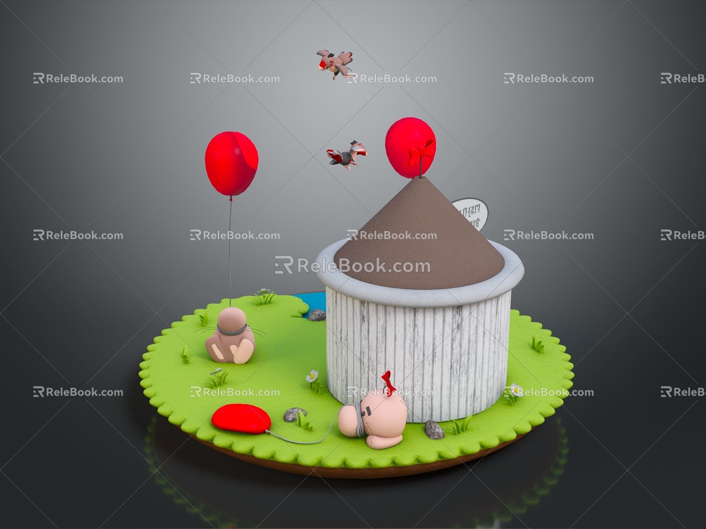 Game Environment Game Scene Fairy Tale Scene Fairy Tale Magic Scene Magic Item Fantasy Scene 3d model