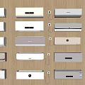 External unit of hanging air conditioner 3d model