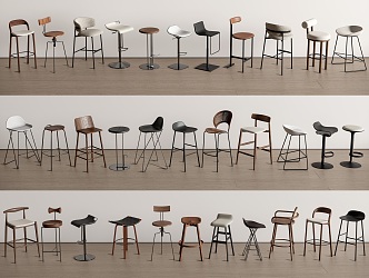 Modern Bar Chair Bar Chair Bar Stool High Chair Bar Chair Bar Chair 3d model