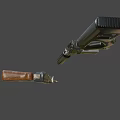 Rifle submachine gun 3d model