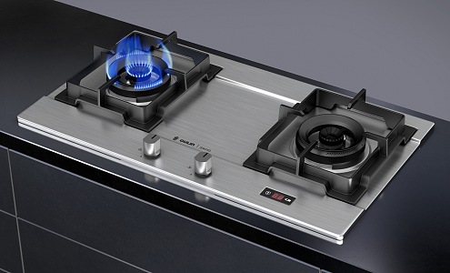 Gas stove fire with animated fire FumeFX production needs to specify cache file high quality gas stove 3d model