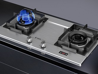 Gas stove fire with animated fire FumeFX production needs to specify cache file high quality gas stove 3d model