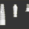 Screw Nut Pan Head Screw Round Head Screw Cylindrical Head Screw Countersunk Head Screw Flat Head Screw 3d model