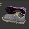 Light Blue Knitted Casual Shoes With Comfortable Black Textured Sole For Daily Wear
