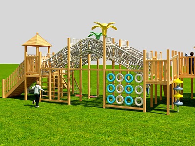 Modern play equipment outdoor toy equipment model