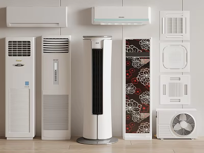 Air conditioning outlet electrical appliances 3d model