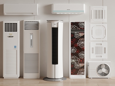 Air conditioning outlet electrical appliances 3d model