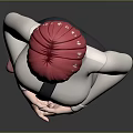 3D Character With Pink Hair White Shirt Black Tie Dark Pants Pink Shoes Standing Pose