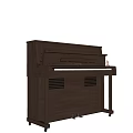 Elegant YAMAHA Wooden Upright Piano Musical Instrument With Black White Keys
