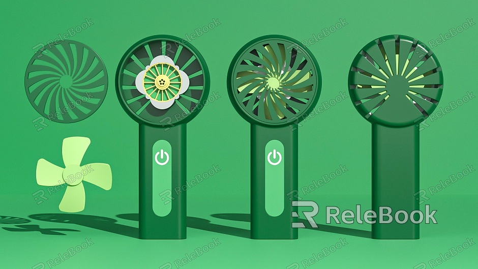 Hand-held fan electric toy summer small fan model