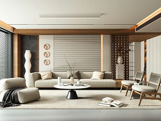 The Silent Living Room 3d model