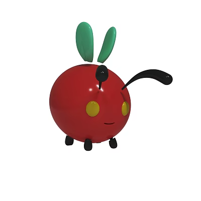 Factory direct PVC inflatable tomatoes and vegetables air mold shopping mall beauty Chen all kinds of vegetables and fruits props 3d model