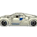 Modern Toy Lego Bugatti Car Toy 3d model