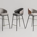 Modern Bar Chair Bar Stool Bar Stool 3d model