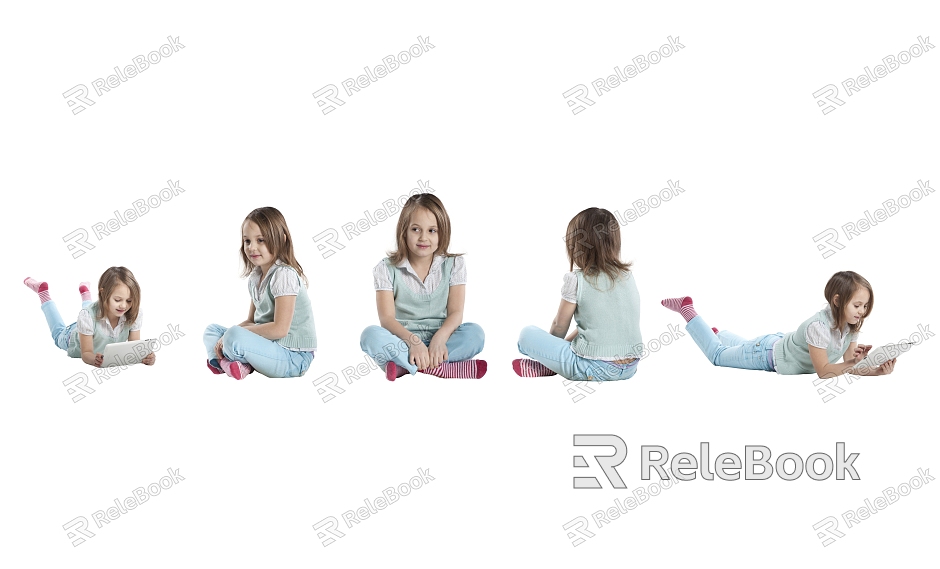 Girl Sitting and Walking Sports for Girls Abroad model