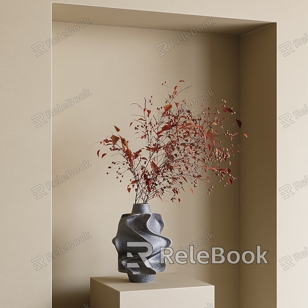 Silent Wind Vase model