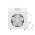 Industrial Equipment Featuring Digital Display Cooling Fan Warning Labels And Control Panel