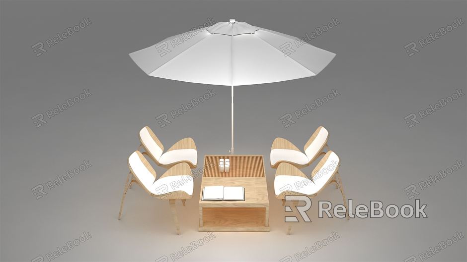 Modern Outdoor Table and Chair Negotiation Table and Chair model