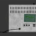 WTR-2500 Equipment With Silver Metal Casing Green Label Ventilation Holes Control Buttons And Digital