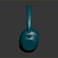 Blue Over Ear Headphones With Modern Sleek Design And Comfortable Fit