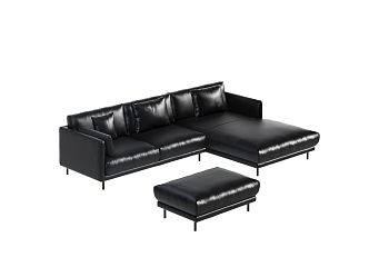 Modern Combination Sofa 3d model